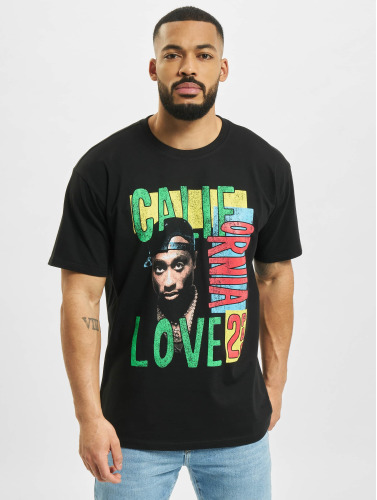 Mister Tee Upscale / t-shirt Tupac California Love Retro Oversize in zwart