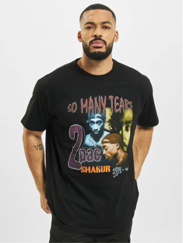 Mister Tee Upscale / t-shirt Tupac So Many Tears Oversize in zwart