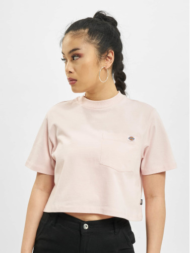 Dickies / t-shirt Porterdale Crop in pink