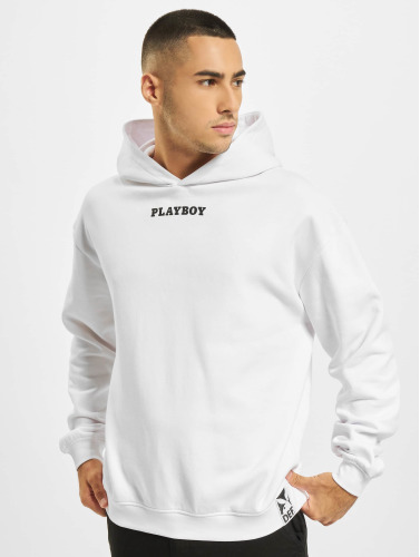 Playboy x DEF / Hoody Logo in wit