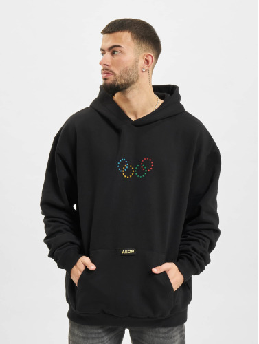 AEOM Clothing / Hoody Olympic in zwart