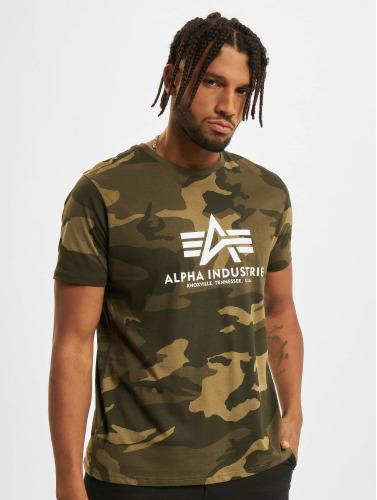 Alpha Industries / t-shirt Basic in camouflage