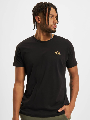 Alpha Industries / t-shirt Backprint Camo Print in zwart
