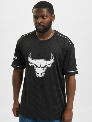 New Era / t-shirt NBA Chicago Bulls Team Logo Oversized in zwart