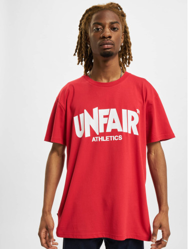 UNFAIR ATHLETICS / t-shirt Classic Label in rood