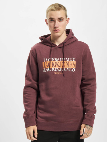 Jack & Jones / Hoody Jorbooster in rood