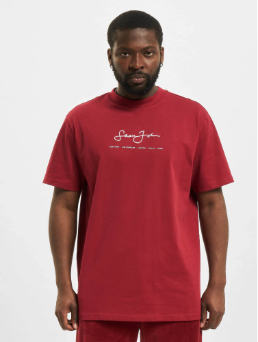 Sean John / t-shirt Classic Logo Essential in rood