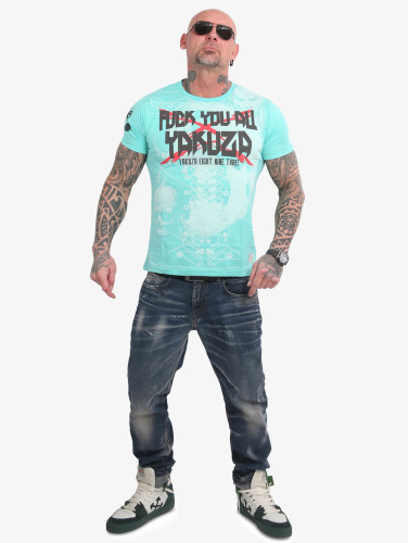 Yakuza / t-shirt F.Y.A. in turquois