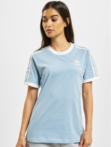 adidas Originals / t-shirt 3 Stripes in blauw