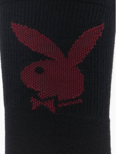 Playboy x DEF / Sokken PLAYBOY Bunny in zwart