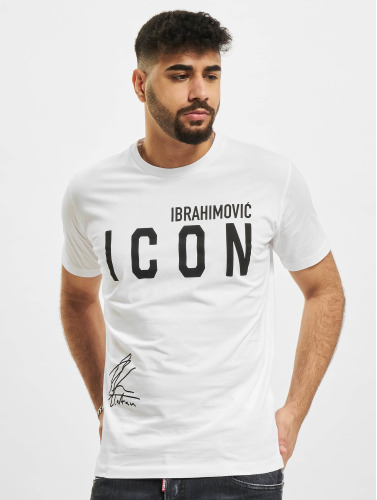Dsquared2 / t-shirt Icon Ibra in wit