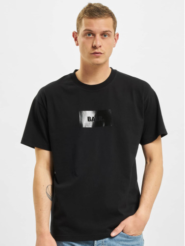 BALR / t-shirt Satin Print Oversized Fit in zwart
