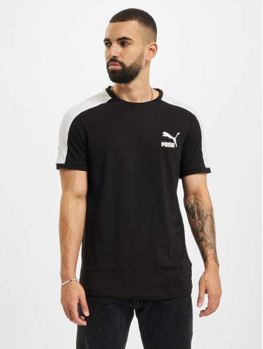 Puma / t-shirt Iconic T7 in zwart