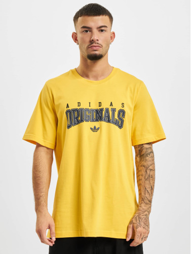 adidas Originals / t-shirt Script in geel