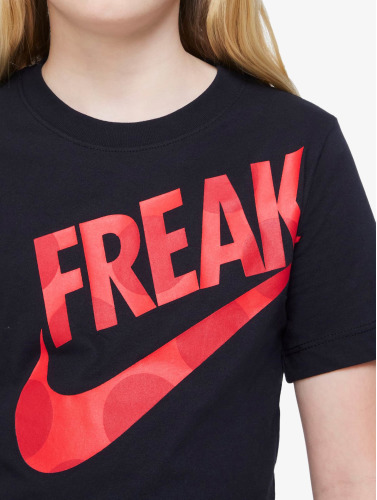 Nike / t-shirt Giannis Freak Dots in zwart