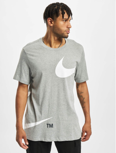 Nike / t-shirt Swoosh in grijs