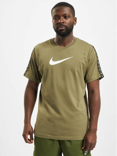Nike / t-shirt Repeat in olijfgroen