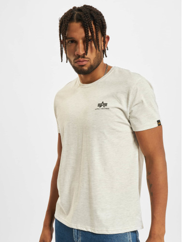 Alpha Industries / t-shirt Basic Small Logo in wit