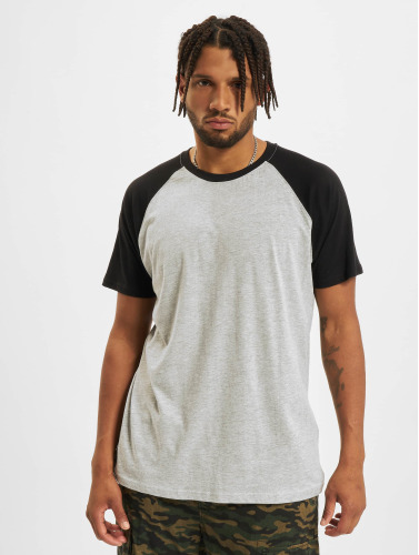 Urban Classics / t-shirt Raglan Contrast in grijs