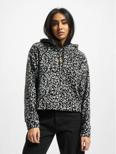 Puma / Hoody Winterized All Over Print Cropped in zwart