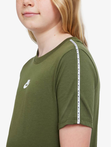 Nike / t-shirt Repeat in groen