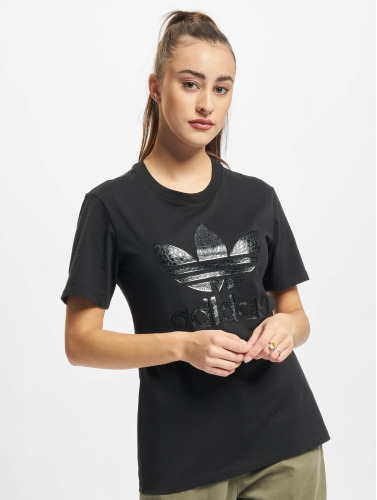 adidas Originals / t-shirt Trefoil 21 in zwart