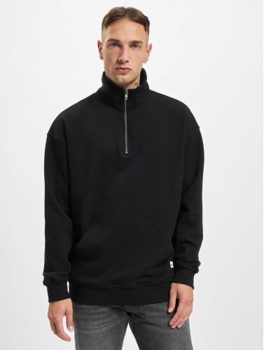 Urban Classics Sweater/trui -3XL- Organic Basic Troyer Zwart