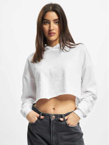 Urban Classics / Hoody Ladies Oversized Cropped in wit