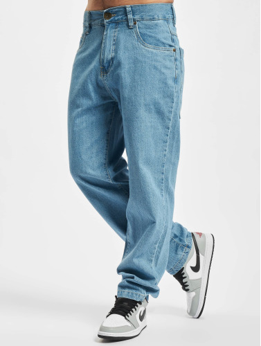 Southpole / Straight fit jeans Embroidery in blauw