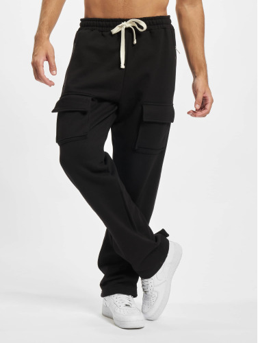PEGADOR / joggingbroek Front Pocket in zwart