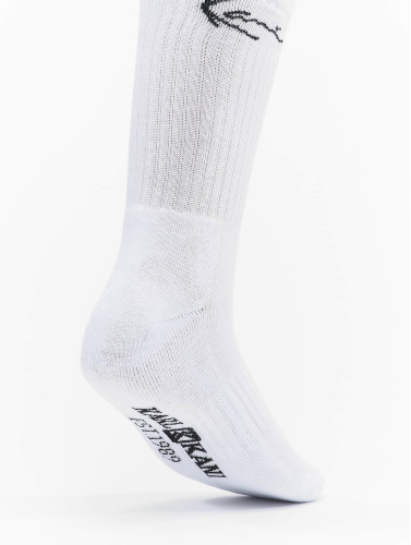 Karl Kani / Sokken Signature Socks 3 Pack in wit
