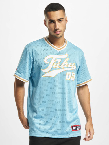 Fubu / t-shirt Varsity Mesh in blauw