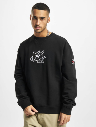 Fubu / trui Script Essential Crew in zwart