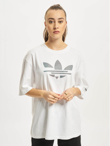adidas Originals / t-shirt Iridescent Shattered Trefoil in wit