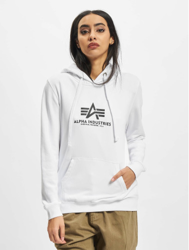 Alpha Industries / Hoody New Basic in wit