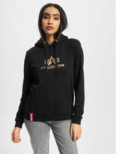 Alpha Industries / Hoody New Basic in zwart