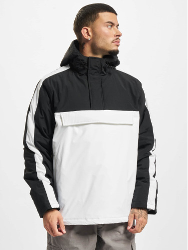 Urban Classics / Zomerjas 3-Tone Padded Pull Over in wit