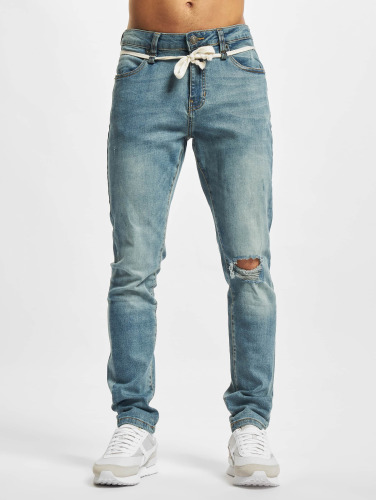 Urban Classics / Slim Fit Jeans Slim Fit Drawstring in blauw