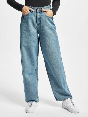Urban Classics / Loose fit jeans Ladies High Waist 90´s Wide Leg in blauw