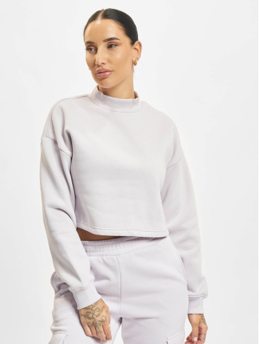 Urban Classics / trui Ladies Cropped Oversized High Neck Crew in paars