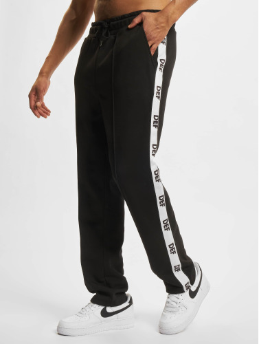 DEF / joggingbroek Side Stripe in zwart