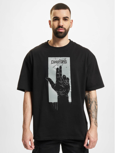 Dangerous DNGRS / t-shirt ThePush in zwart