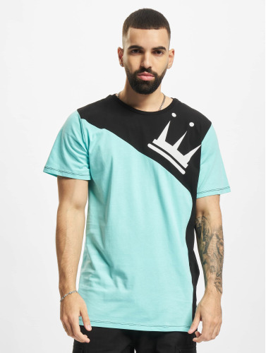Dada Supreme / t-shirt Color Blocking Crown in blauw