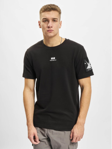 Helly Hansen / t-shirt YU Patch in zwart