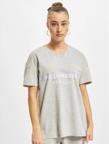 Only / t-shirt Cate Oversiz in grijs