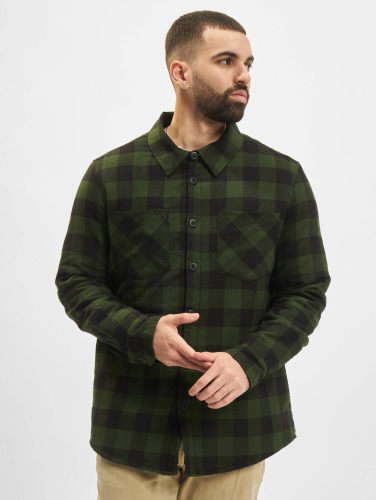 Urban Classics / overhemd Padded Check Flannel in zwart