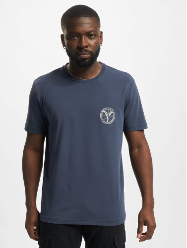 Carlo Colucci / t-shirt Logo in blauw