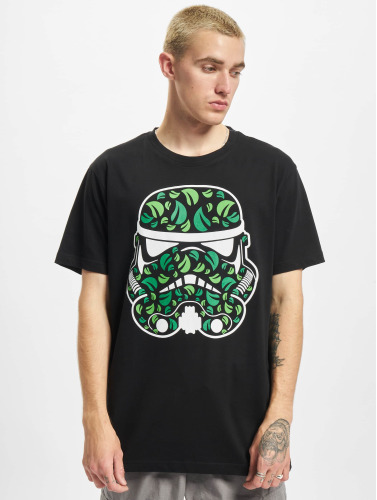 Merchcode / t-shirt Stormtrooper Leaves 2.0 in zwart