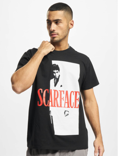 Merchcode Scarface Heren Tshirt -M- Scarface Logo Zwart