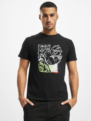 Merchcode / t-shirt Popeye The Legend in zwart
